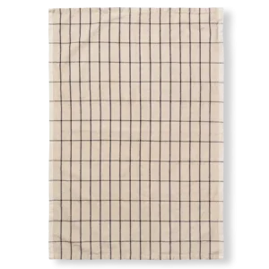Hale Tea Towel - Sand/Black Ferm Living - SE