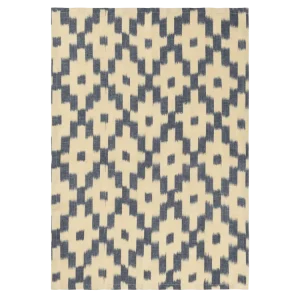 Ikat Tea Towel - Ink Blue/Off-White Ferm Living - SE