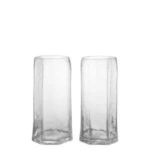 Kiru Tall Glasses - Set 2 - Clear Ferm Living - SE