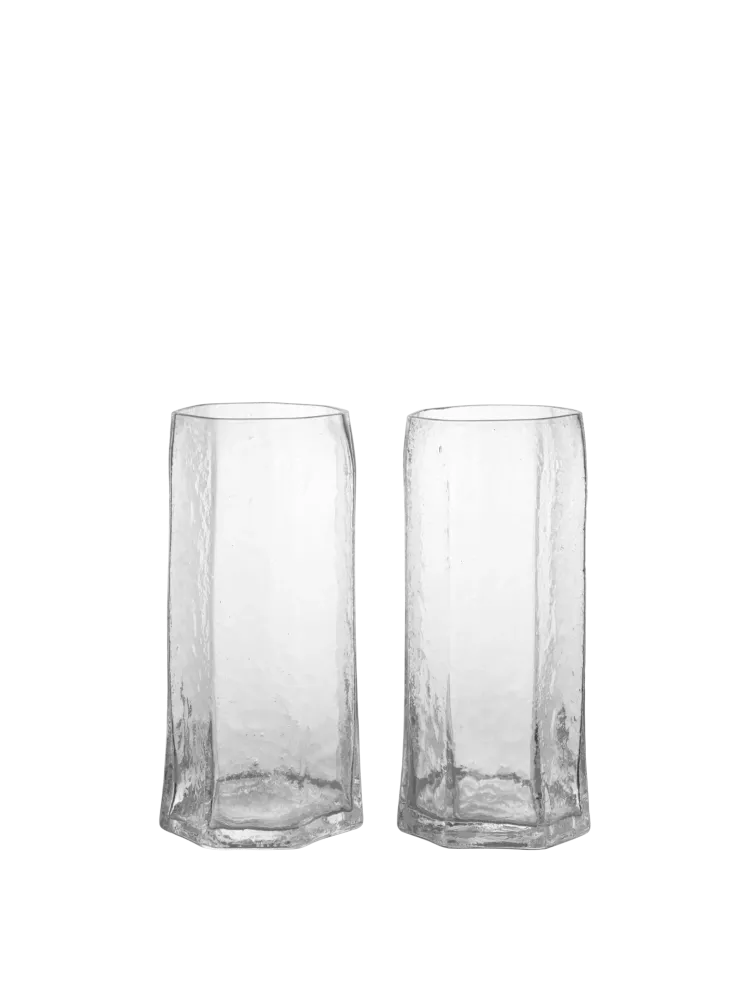 Kiru Tall Glasses - Set 2 - Clear Ferm Living - SE