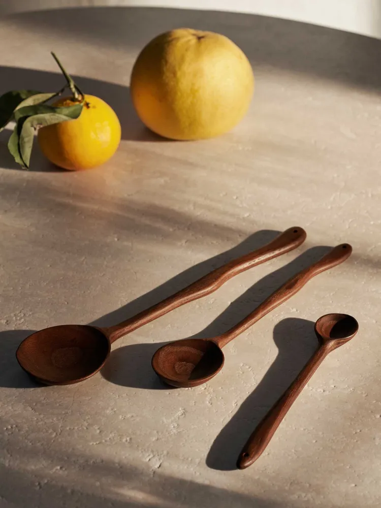 Meander Spoon - Dark Brown 20 Ferm Living - SE