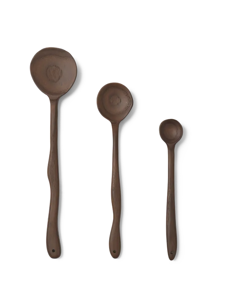 Meander Spoon - Dark Brown 20 Ferm Living - SE