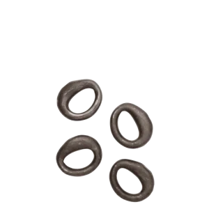 Orrith Napkin Rings - Set 4 - Rustic Bronze Ferm Living - SE