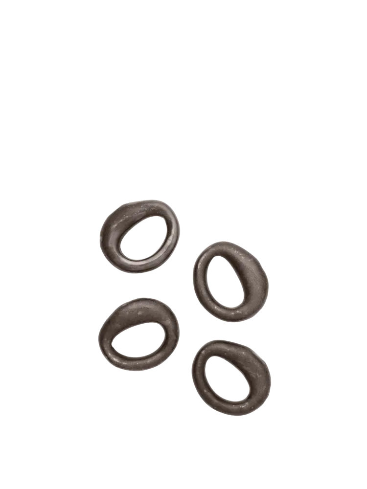 Orrith Napkin Rings - Set 4 - Rustic Bronze Ferm Living - SE