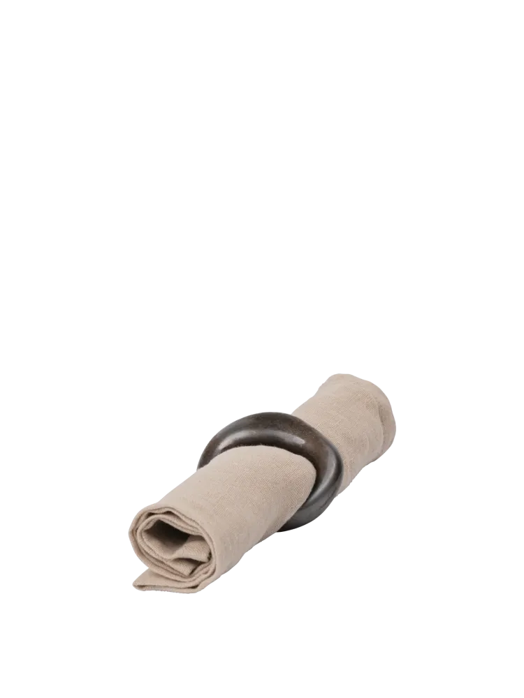 Orrith Napkin Rings - Set 4 - Rustic Bronze Ferm Living - SE