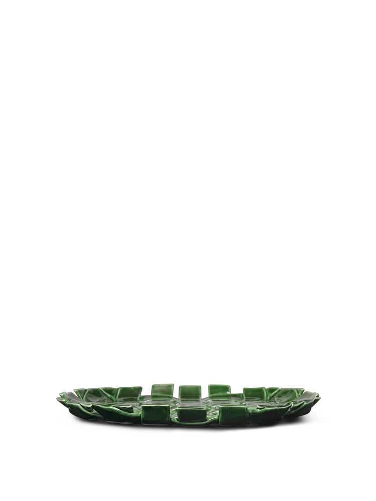 Plait Platter - Emerald Green Ferm Living - SE