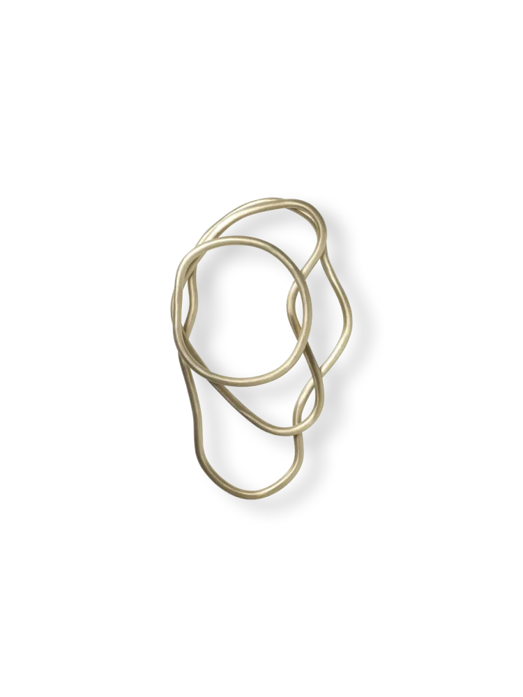 Pond Trivets - Set 3 - Brass Ferm Living - SE