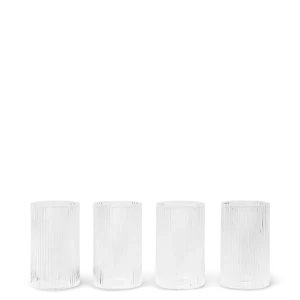 Ripple Verrines - Set 4 - Clear Ferm Living - SE