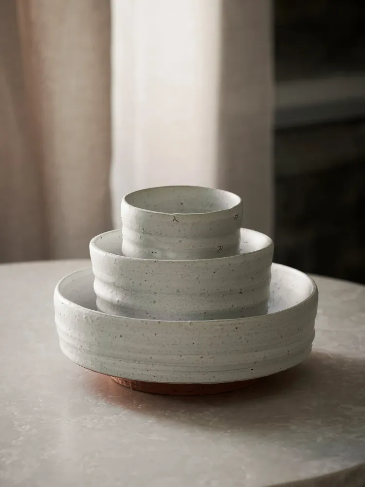 Serena Bowl - Ø12.5 - Off-white Ferm Living - SE