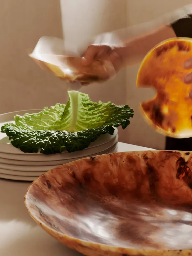 Sol Salad Bowl - Sugar Kelp Ferm Living - SE