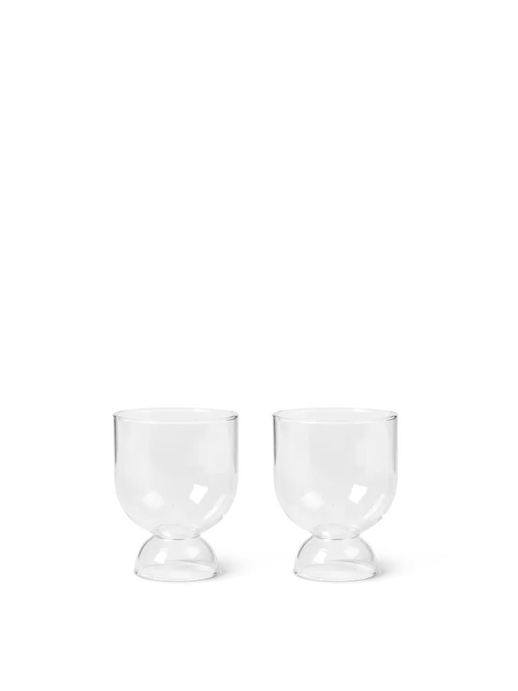 Still Glasses - Set 2 - Clear Ferm Living - SE
