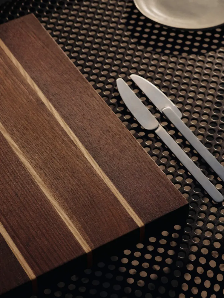 Stribe Cutting Board - Fine - Walnut/Ash Ferm Living - SE