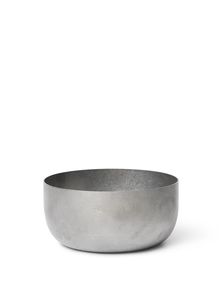 Tumbled Bowl - Stainless Steel Ferm Living - SE
