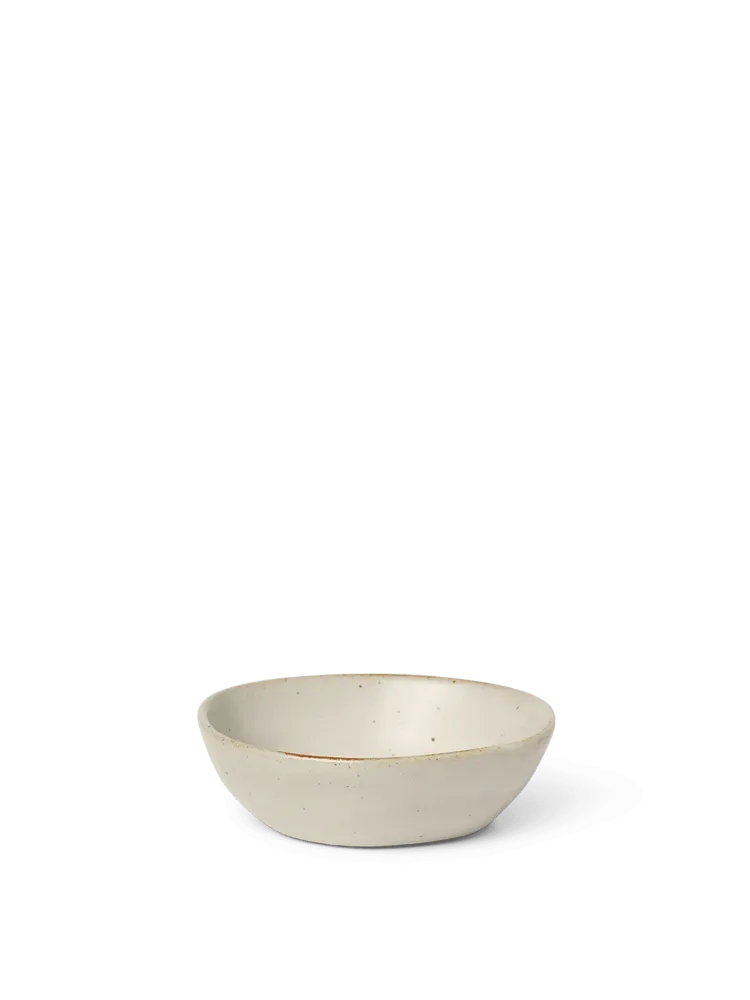 Flow Bowl - Small - Off-White Speckle