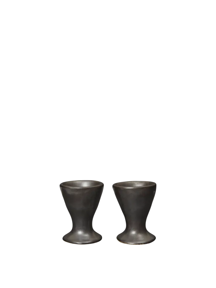 Flow Egg Cups - Set 2 - Black