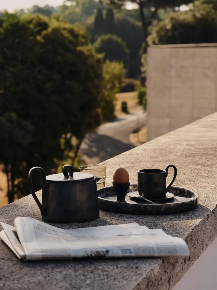 Flow Egg Cups - Set 2 - Black