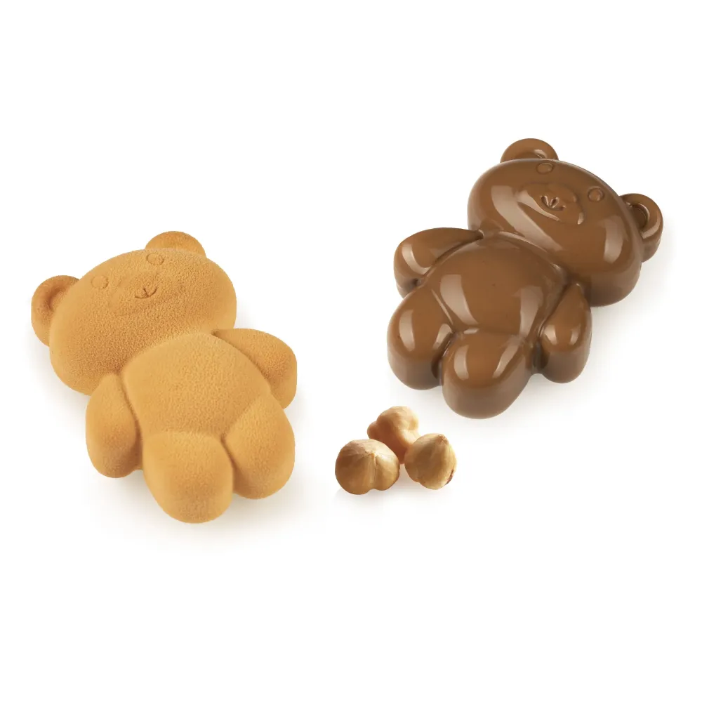 Form för 8 björnungar Teddy Bear