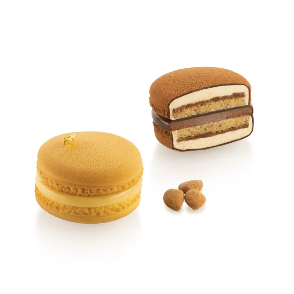 Form för 8 macarons