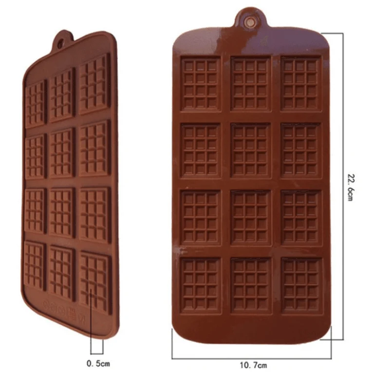 Form för mini chokladkakor