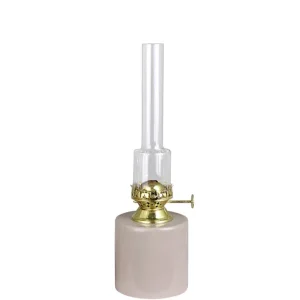 Fotogenlampa Rak Beige Liten