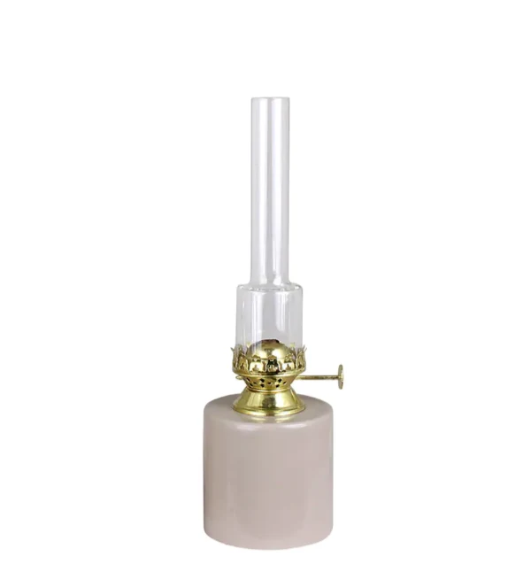 Fotogenlampa Rak Beige Liten