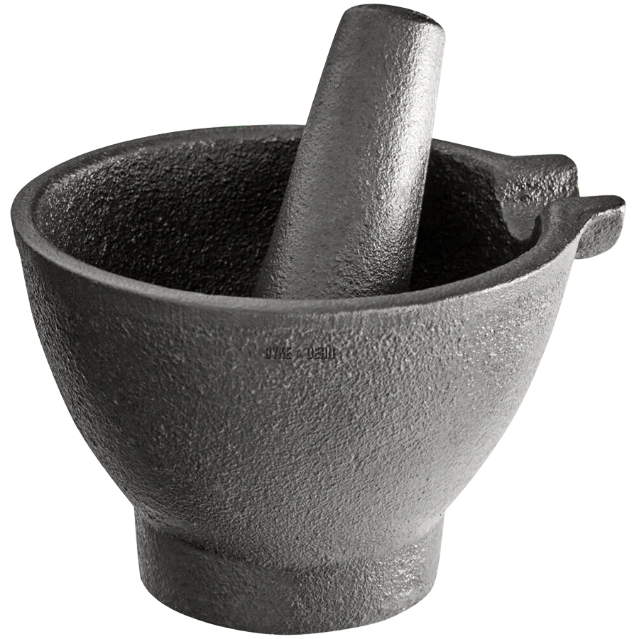 GJUTJÄRNSPESTLE & MORTEL STOR FOX RUN BRAND