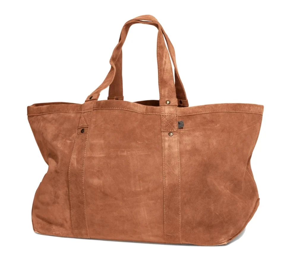 Foyers Grocery bag shoppingväska Cognac