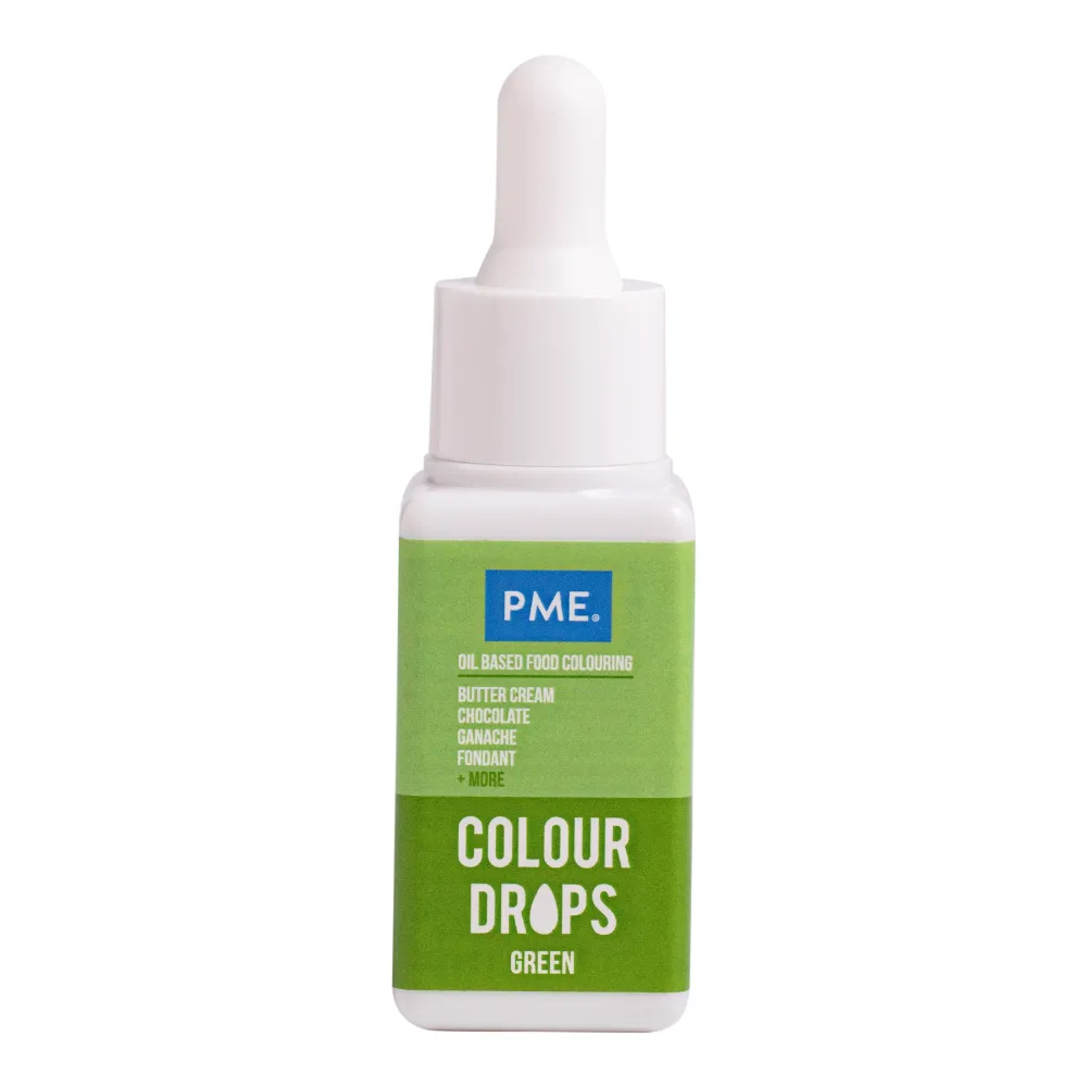 Färgdroppar - Grön 20ml