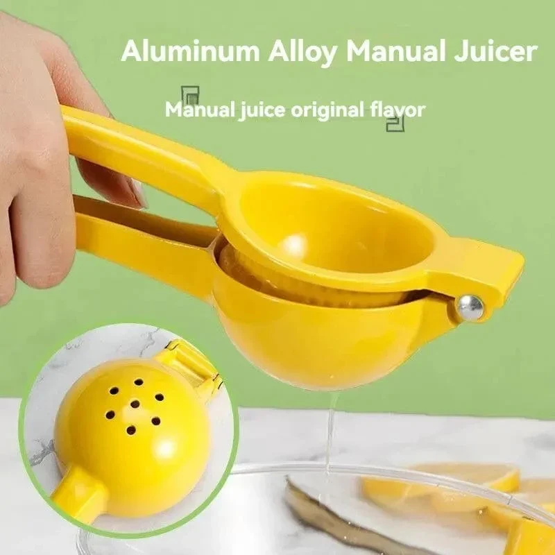 Färgglad manuell citrusskalare - Kompakt juicepressare