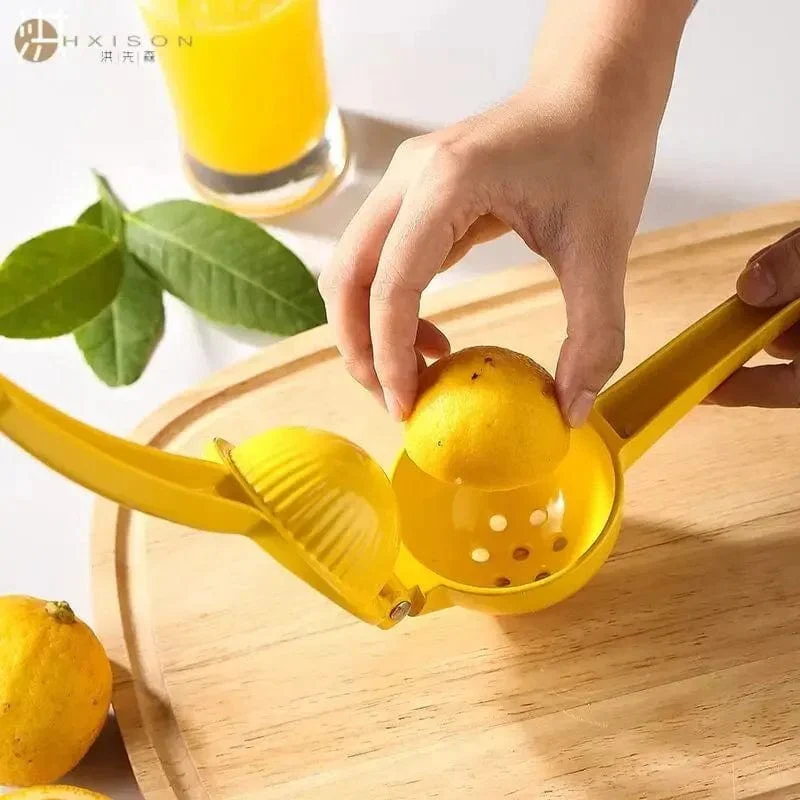 Färgglad manuell citrusskalare - Kompakt juicepressare