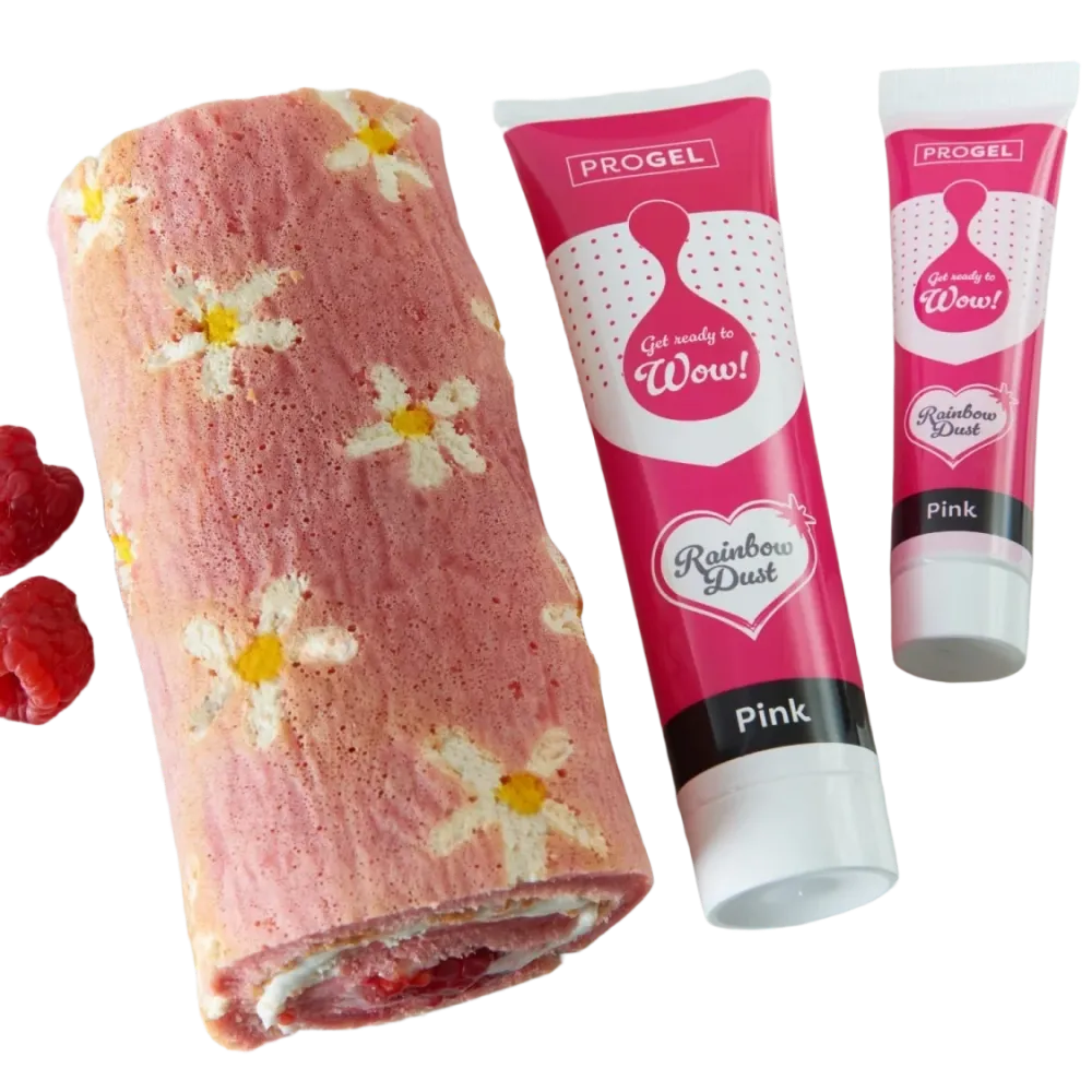 Färgämne i gel 100g - Ros - ProGel XXL