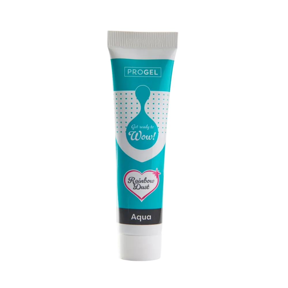 Färgämne i gel 25g - Blå Aqua - ProGel