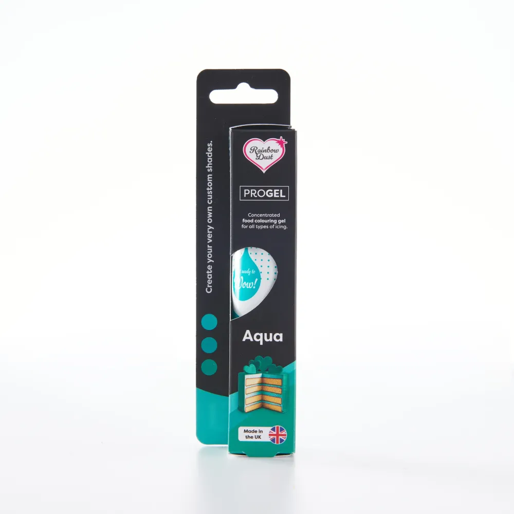 Färgämne i gel 25g - Blå Aqua - ProGel
