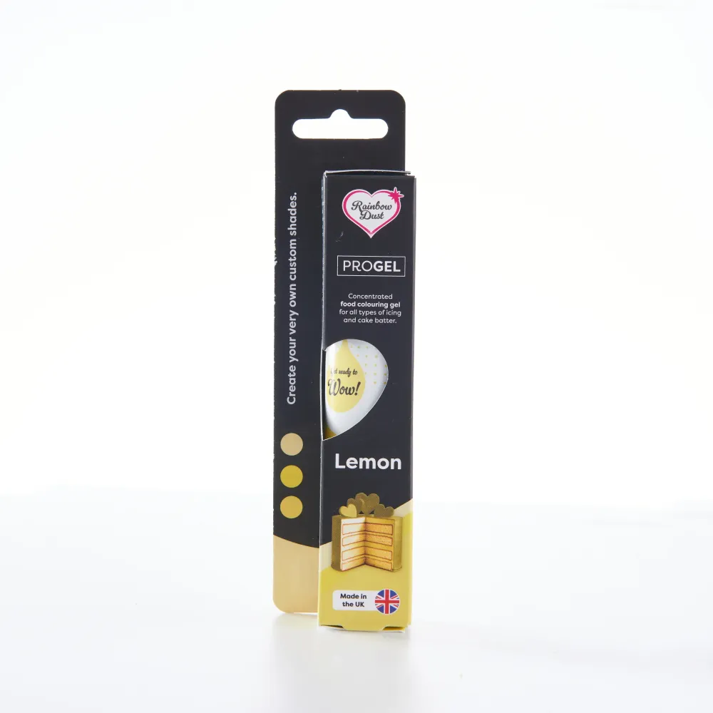 Färgämne i gel 25g - Citron - ProGel