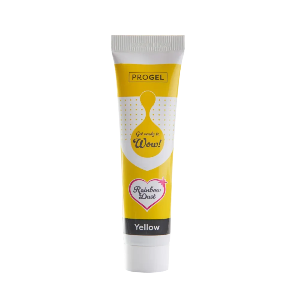 Färgämne i gel 25g - Gul - ProGel