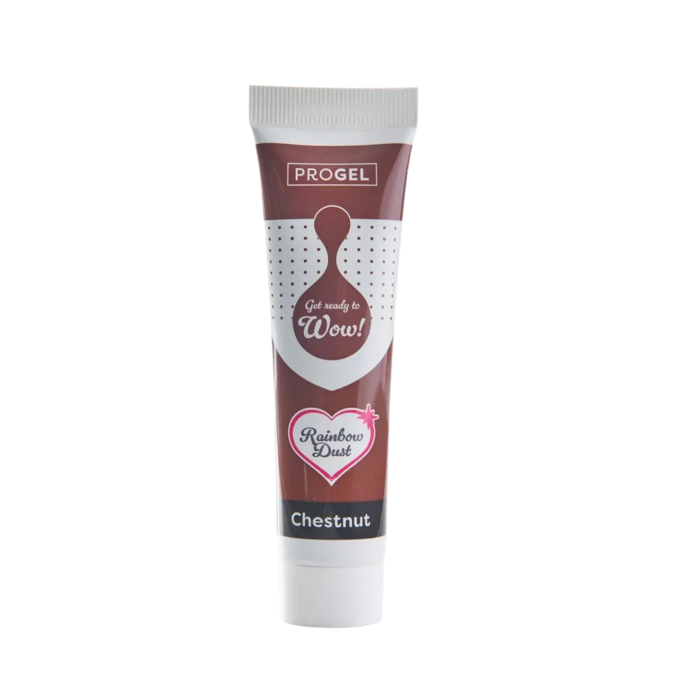 Färgämne i gel 25g - Kastanj - ProGel