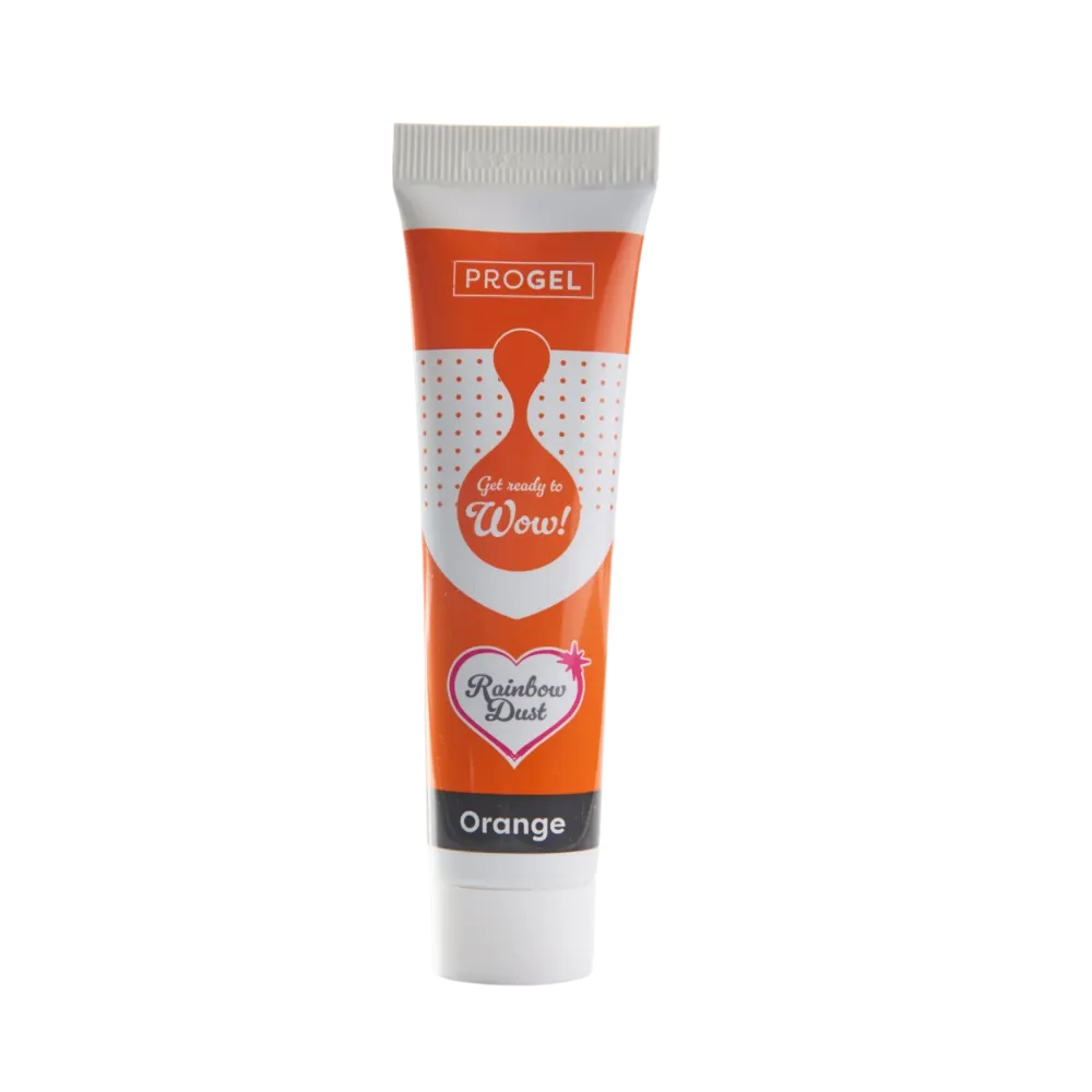 Färgämne i gel 25g - Orange - ProGel