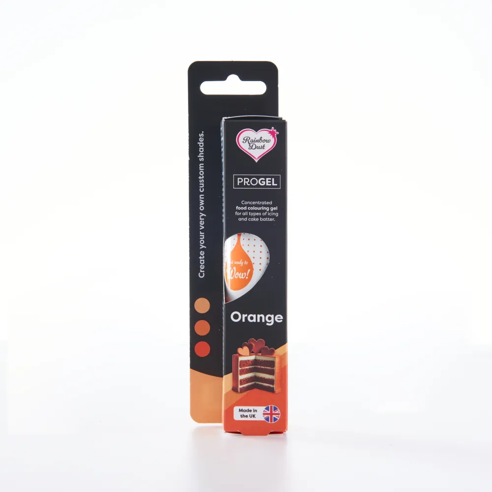 Färgämne i gel 25g - Orange - ProGel