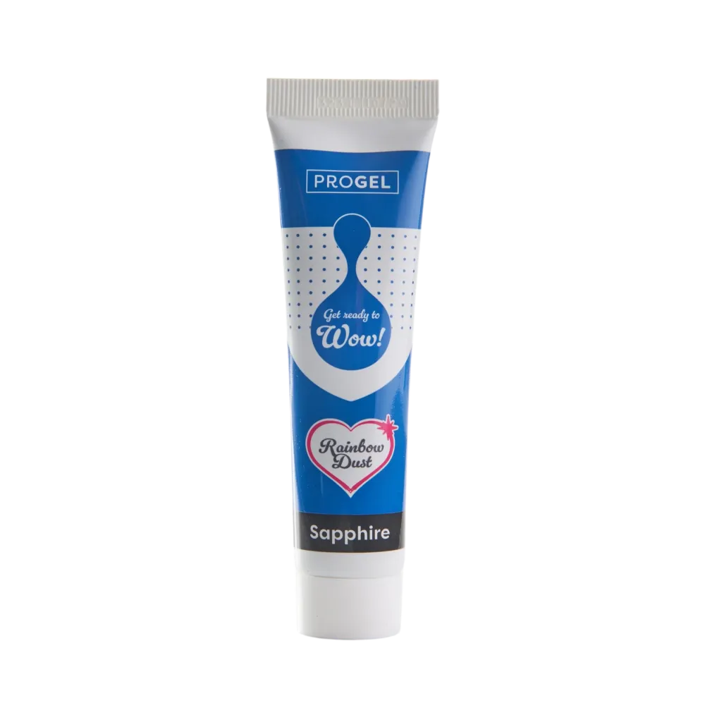Färgämne i gel 25g - Safir - ProGel