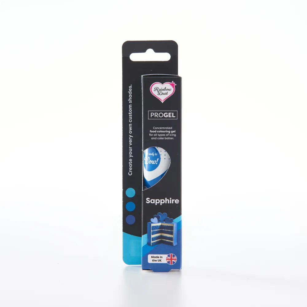 Färgämne i gel 25g - Safir - ProGel