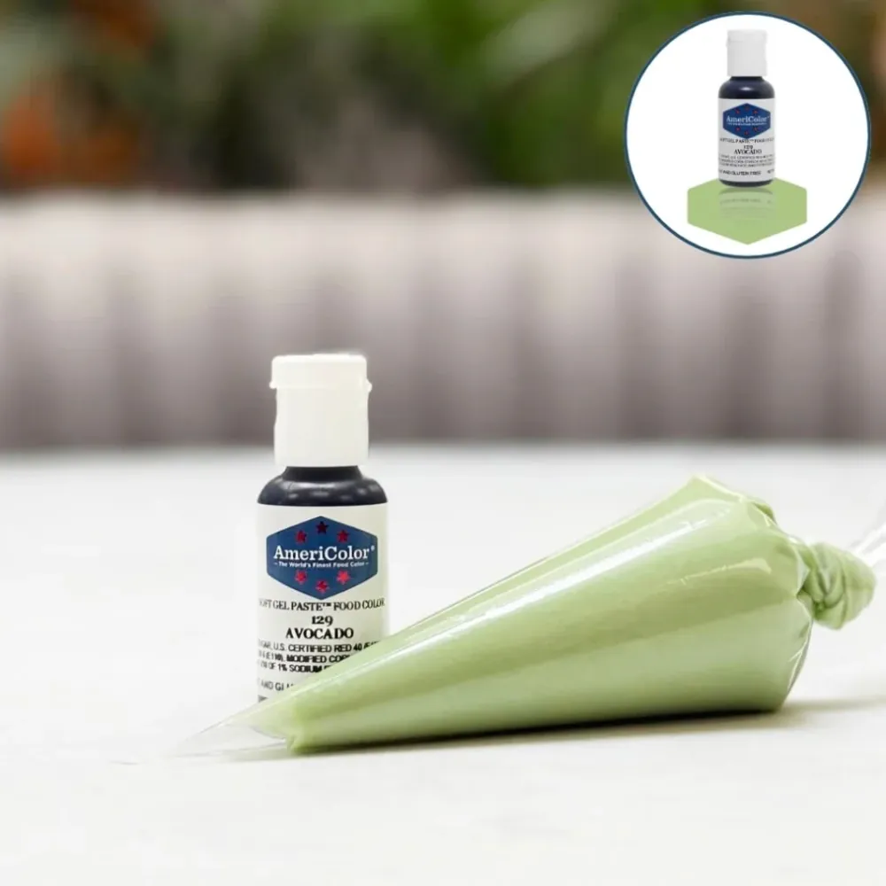 Färgämne Mjuk Gel - Avokado - 21g