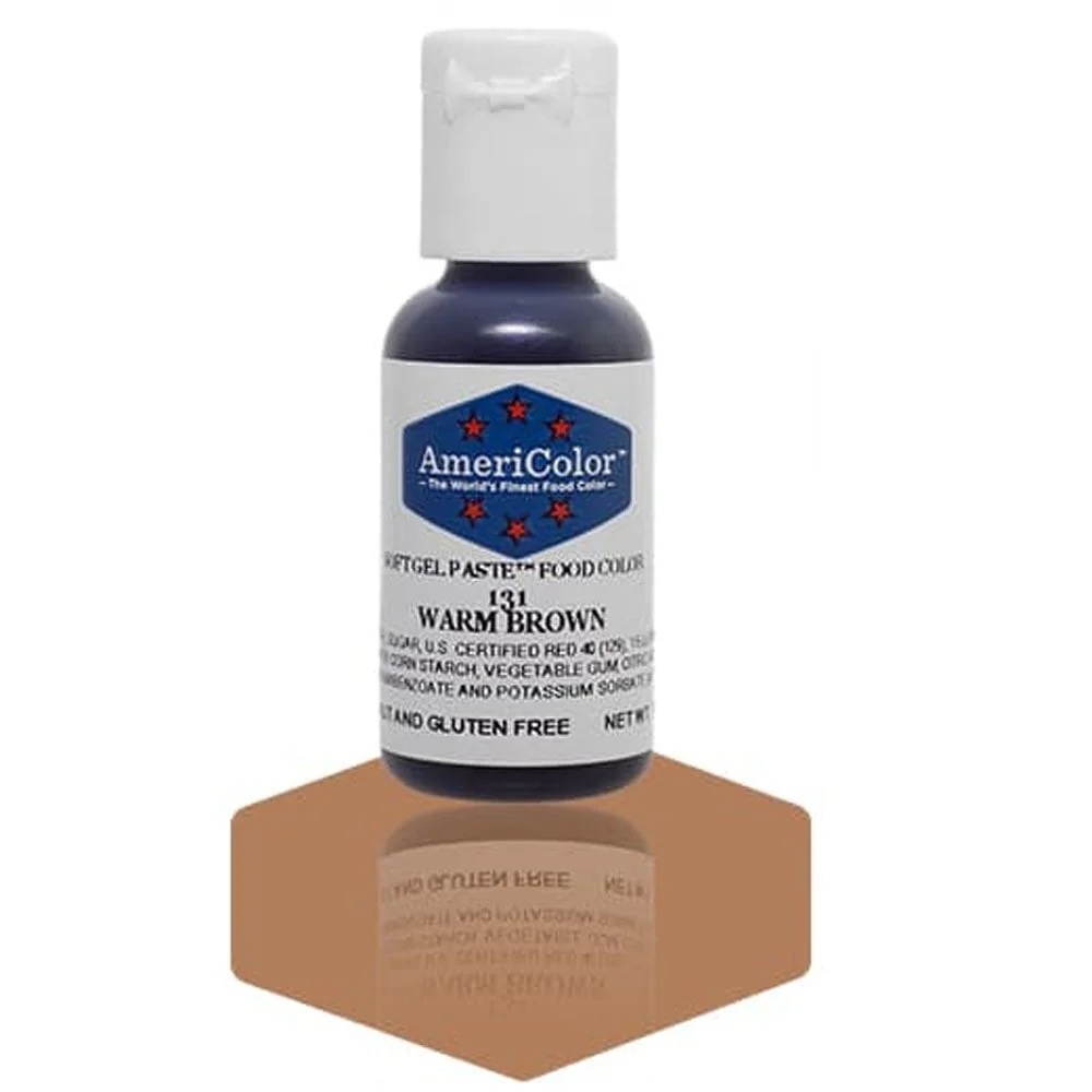 Färgämne Mjuk Gel - Varm Brun - 21g