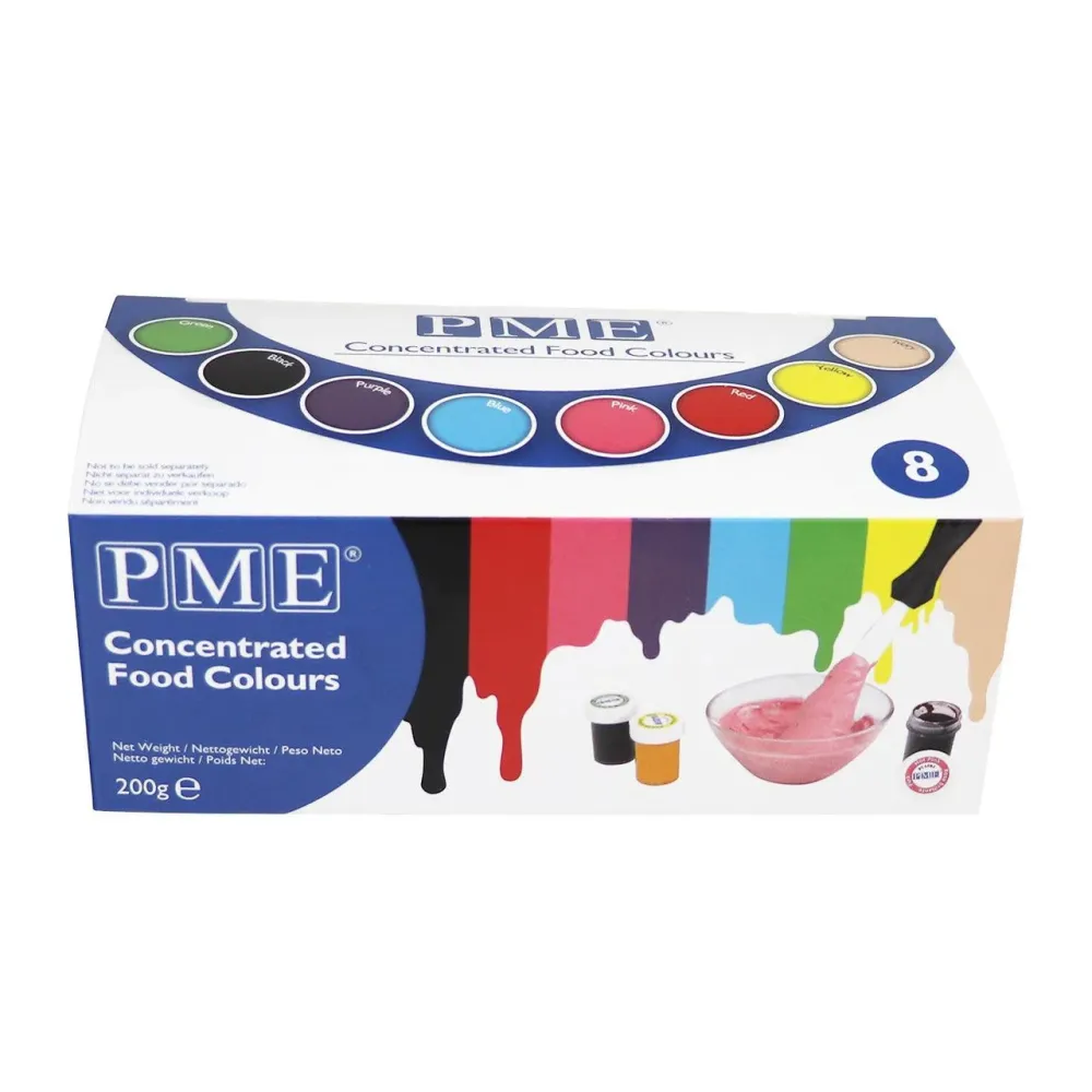 Färgämnen PME - Set/8