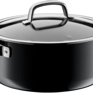 Fusiontec Mineral Braising Pan 24cm lid Black