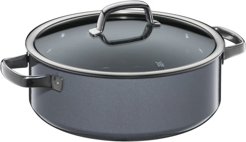 Fusiontec Mineral Braising Pan 28cm lid Platinum