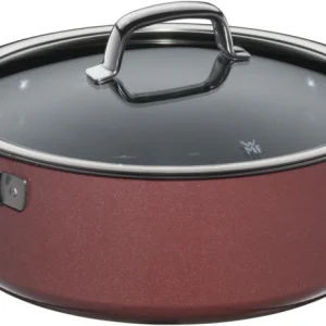 Fusiontec Mineral Braising Pan 28cm lid Rose Quartz