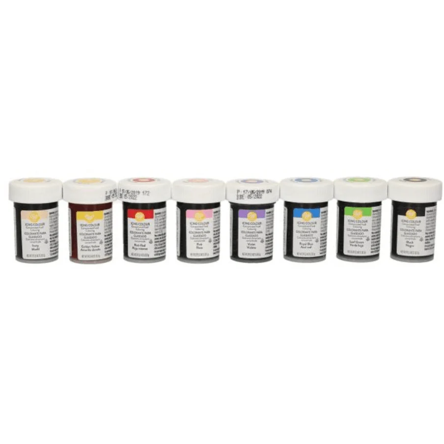 Geléfärg - Set om 8 - Wilton