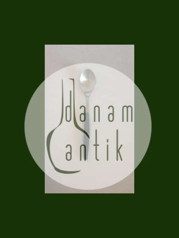 Georg Jensen Stainless Grøn Strata Dessertske