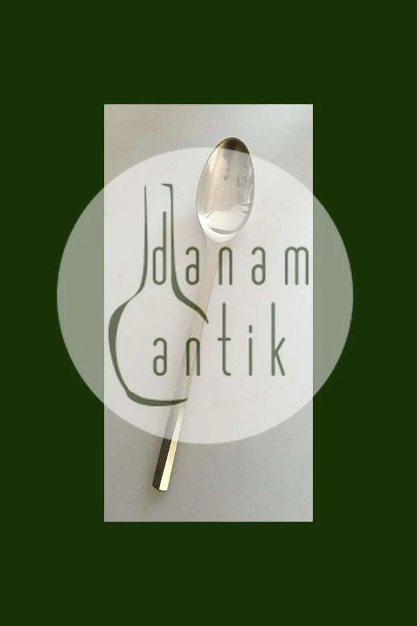 Georg Jensen Stainless 'Prisme, Mat' Dessertske