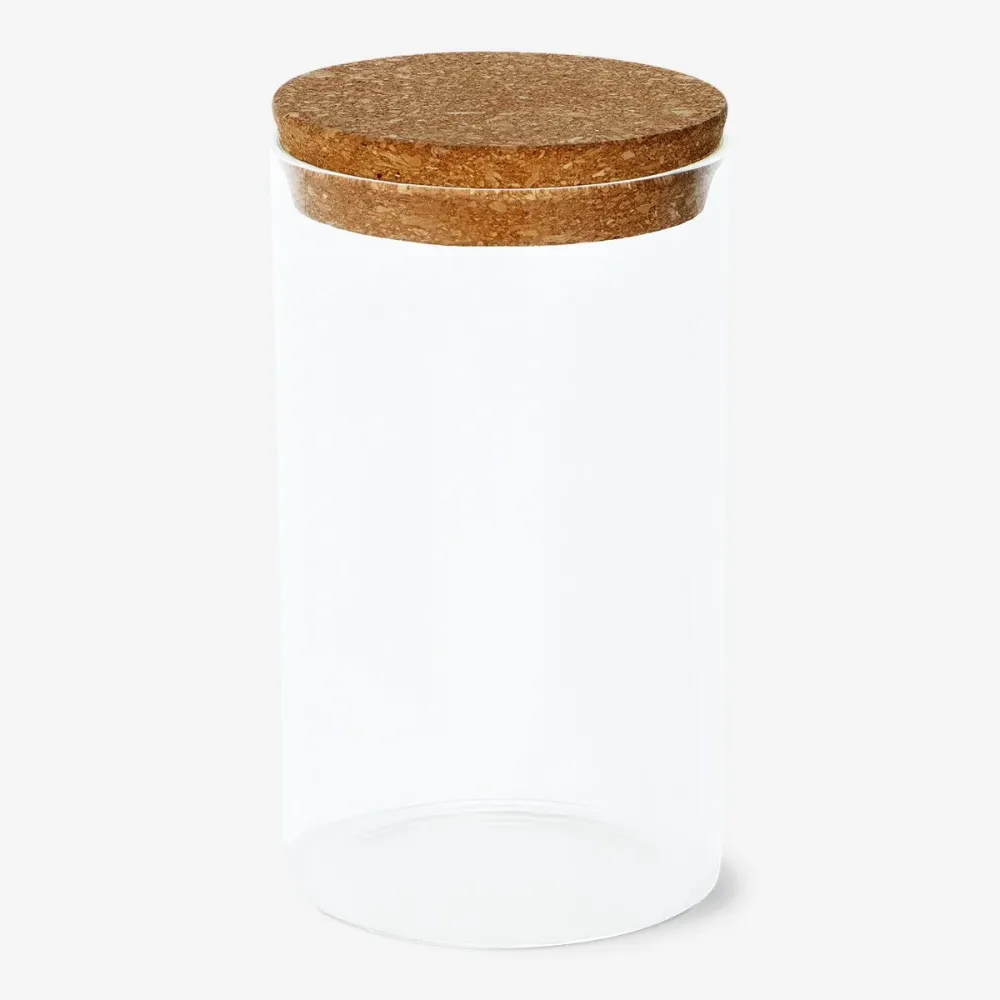 Glasburk med korklock - 750 ml